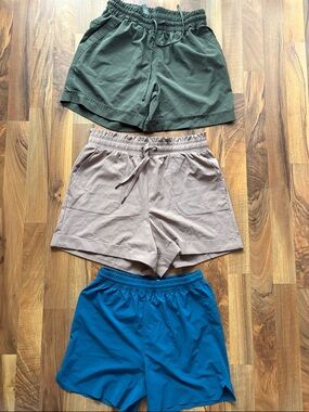 Women’s Shorts Bundle S All in Motion Danskin Mondetta Athletic Lot 3